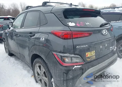 2023 Hyundai Kona Sel z USA, uszkodzony, nr VIN KM8K6CAB1PU042393